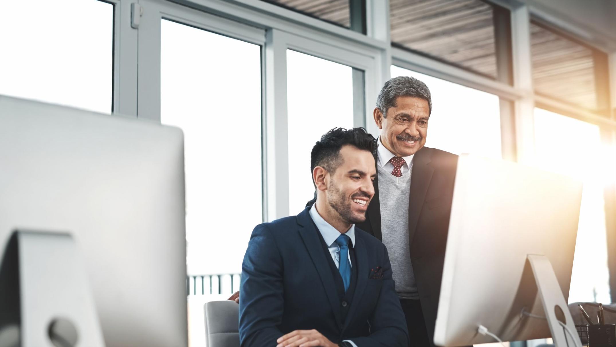 Student engaging in remote brand management coursework using digital learning platform